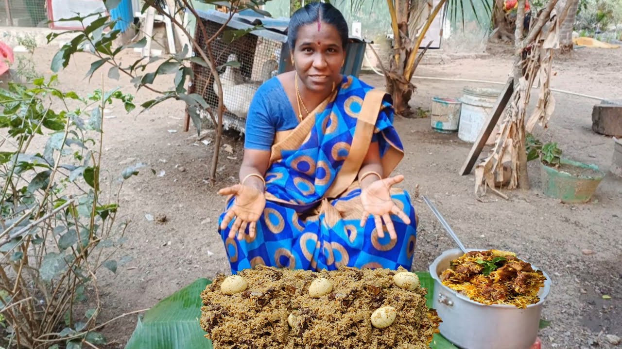 BIGBITES EATING 🔥 2-Kg "Bullet Rice" Mutton Biryani fast eating challenge