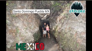Explorando una cueva en Santo Domingo Ayotlicha, Puebla Mexico