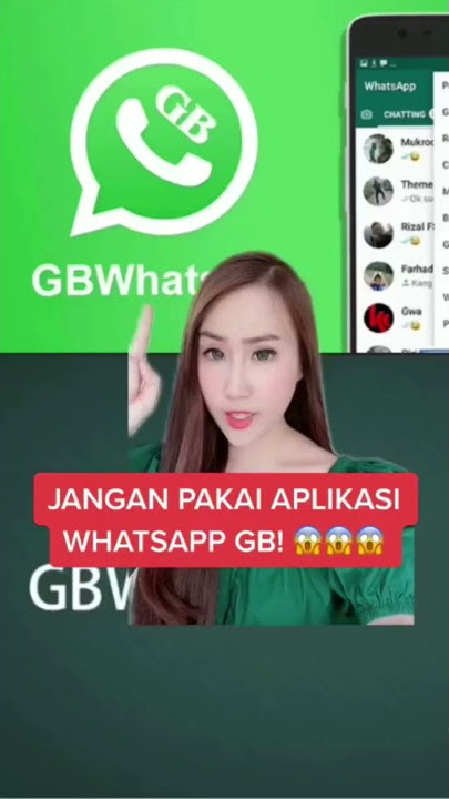 JANGAN PAKAI WHATSAPP GB LAGI!! #Shorts