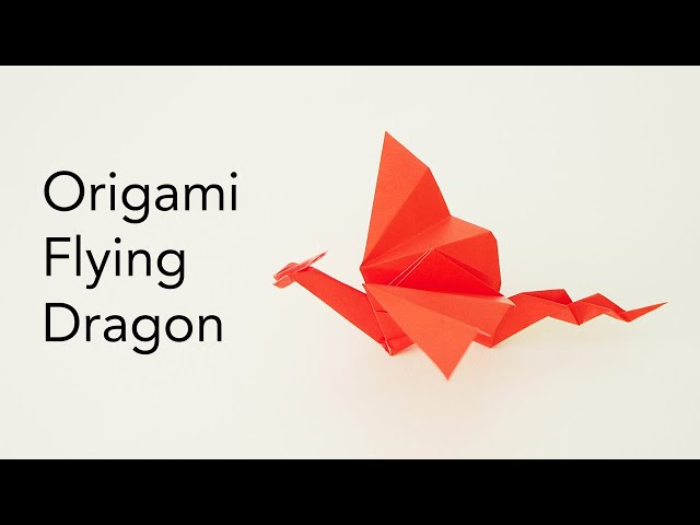 Origami Flying Dragon Instructions How To Make A Simple Origami 