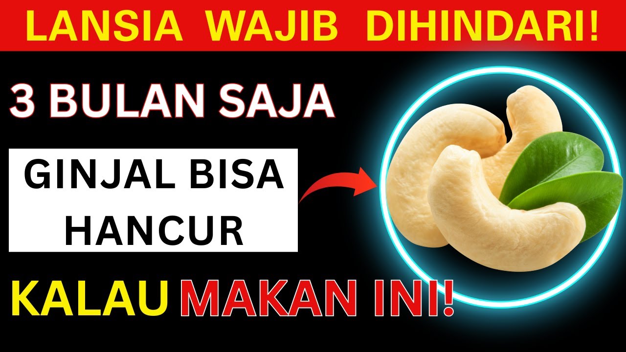 DOKTER MEMPERINGATKAN! Makanan Ini Bisa Hancurkan Ginjal dalam 3 Bulan - LANSIA WAJIB TAHU!