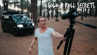The SECRET To SHOOTING GOOD B ROLL OF YOURSELF - A Behind The Scenes Demonstration