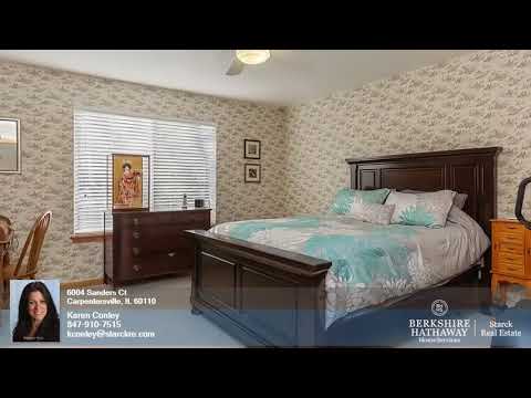 6004 Sanders Ct, Carpentersville, IL home video tour