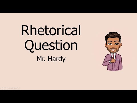 Rhetorical Question (DAFOREST)