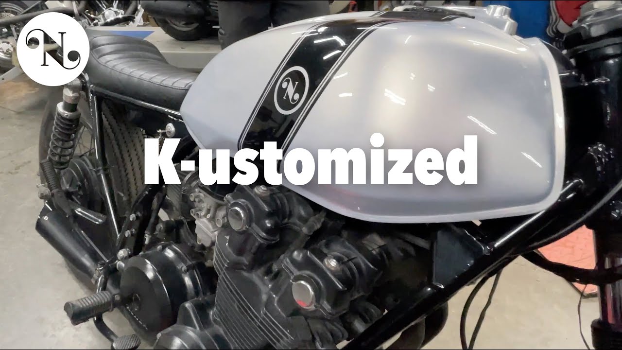 Custom 1979 Honda CB750K - YouTube