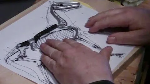 Sculptor David Lemon - Making a Wire Armature for ...