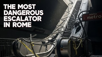 The Most Dangerous Escalator in Rome