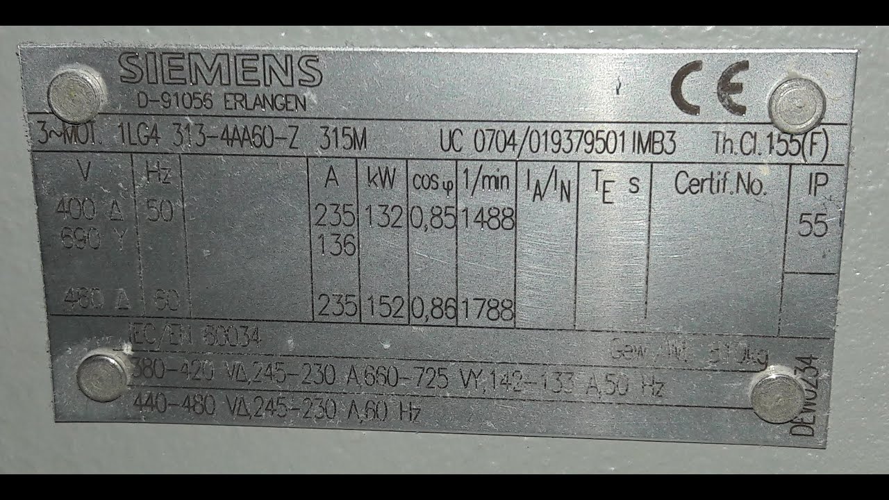 7 5 Kw 3000 Devir Motor 7 5 Kw 3000 Devir Motor