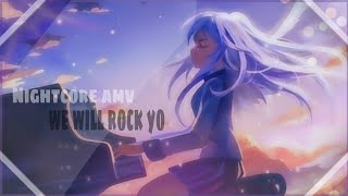 Nightcore Amvwe Will Rock You Lyricsmep