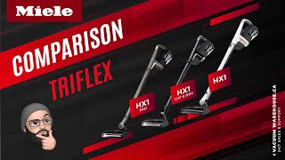 Miele Triflex HX1 Cordless Stick Model Comparison  Vacuum Warehouse Canada
