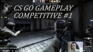 First Time Competitive CS GO | Counter Strike Global Offensive Gameplay