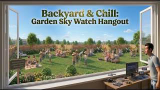 Backyard & Chill: Garden Sky Watch Hangout
