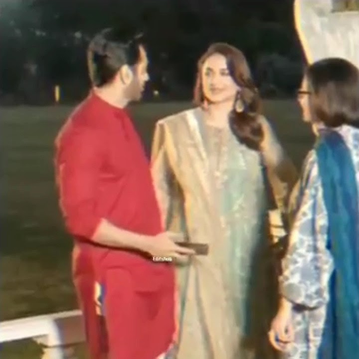yumna zaidi and Wahaj Ali New photoshoot BTS #terebin #wahajali #yumnazaidi