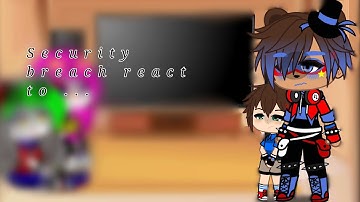 Security breach react to....||glamike au|| Part 1/???|| !read description!