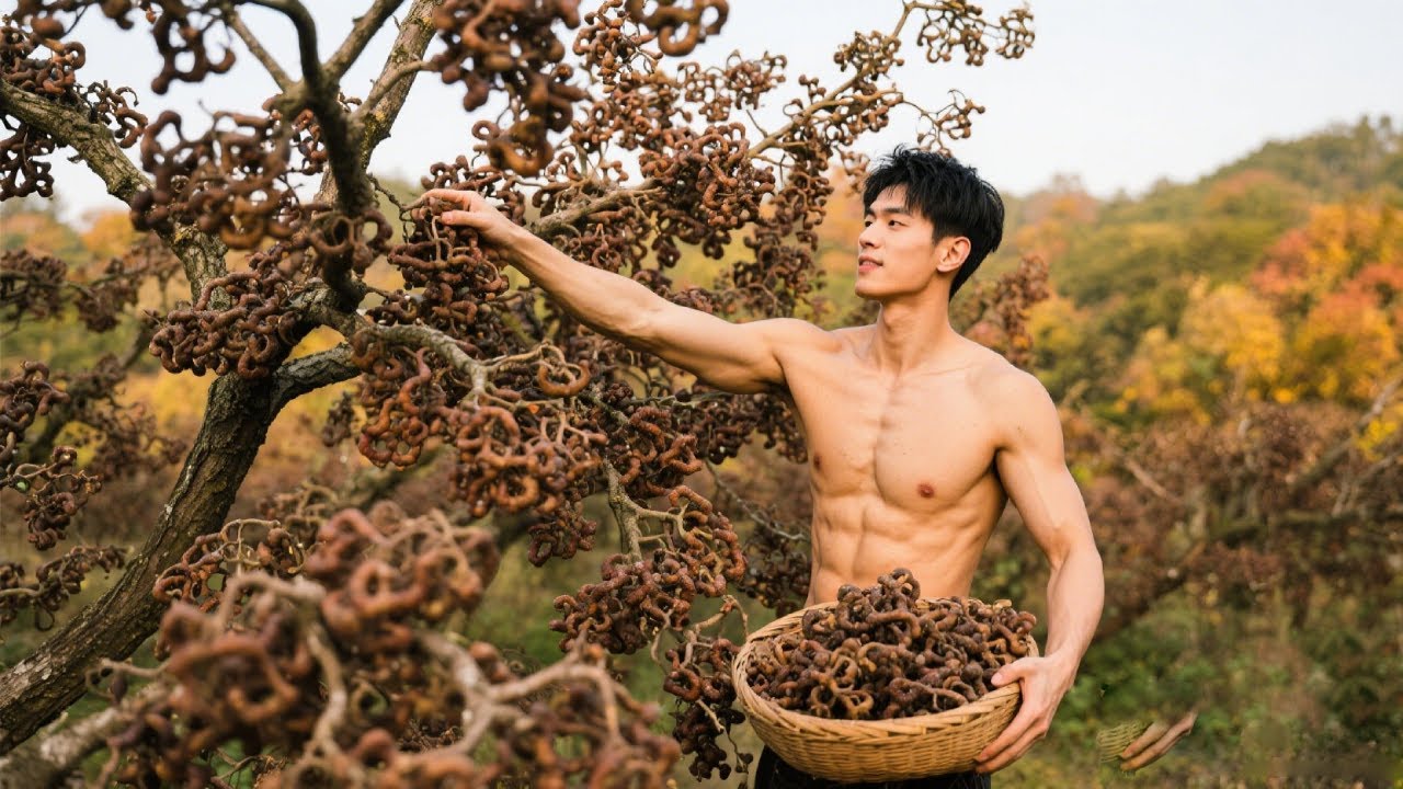 Autumn Mountain Harvest: Endless Hovenia & Wild Yam, Plus Breathtaking Views