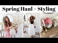Spring Home Decor Haul &amp; Styling 2023 / Home Goods Finds, Amazon &amp; More Spring 2023