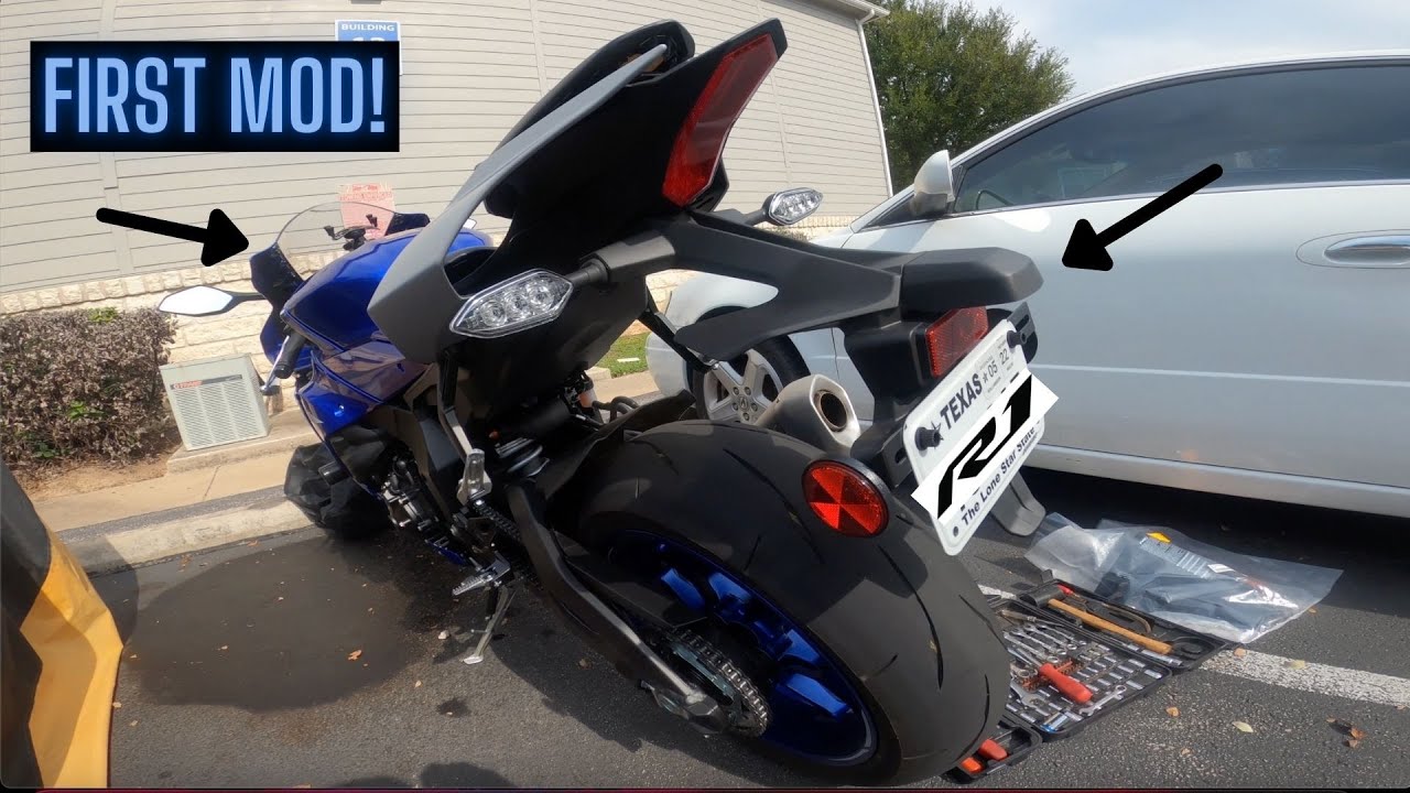 2020 yamaha r1 fender eliminator