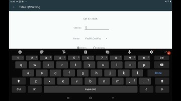 Aliments Academy Clip: Setup Table QR