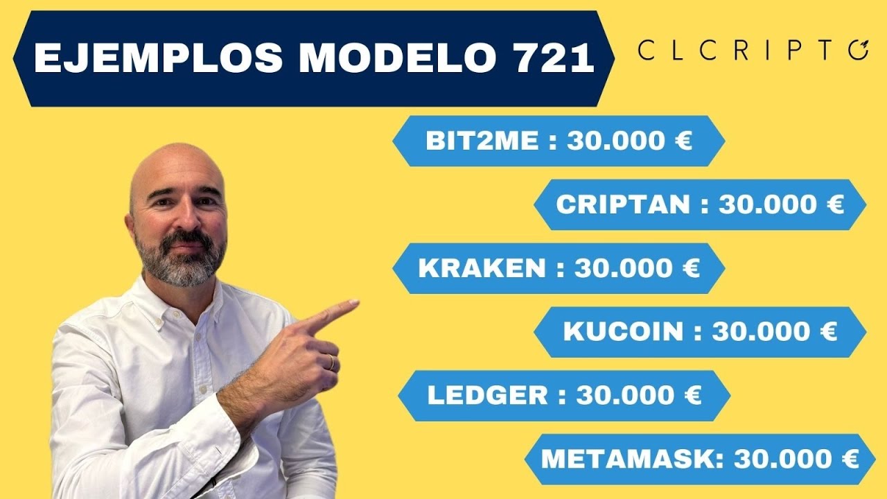 ⚡ Evita ERRORES en el Modelo 721: 3 EJEMPLOS clave: ¿declaro bit2me,  criptan, kraken, ledger, …?