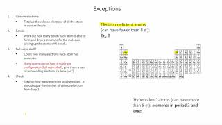 Exceptions to Lewis structure rules | Bonds | meriSTEM