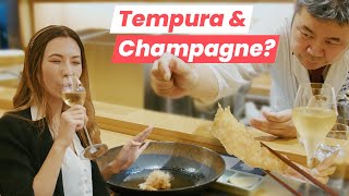 Omakase Tempura Course Meal in Central Tokyo!