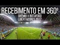 RECEBIMENTO EM 360º  - Grêmio x Botafogo