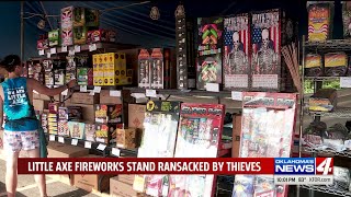 Stolen Fireworks in Little Axe