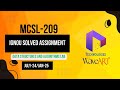 MCSL-209 IGNOU Solved Assignment July-24/Jan-25 || PGDCA_NEW || Dalaltechnologies || WaveArt