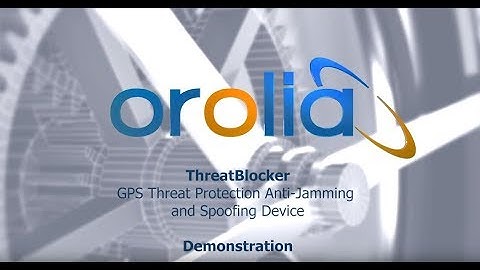 Orolia ThreatBlocker Demo Video