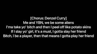 Denzel Curry & Cordae - AL1ENZ (Lyric Video)