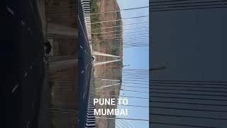 Pune to Mumbai on Missing link Road