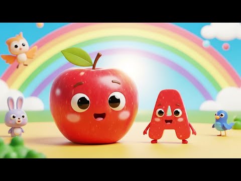 ABCD Song for Kids | Learn A to Z Alphabet Easy | Fun Learning Video (Hindi + English) 
