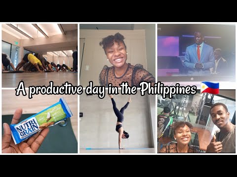 A DAY IN THE PHILIPPINES 🇵🇭 FIRST YOGA CLASS | INTERVIEW DAY WITH FOREIGNERS IN THE PHILIPPINES 🇵🇭