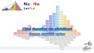 Video thumbnail of "Lerika "No, No" (Moldova)"
