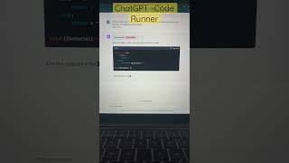 Code-Runner GPT Plugin #youtubeshorts #ai #bardai #coding #chatgpt #openai