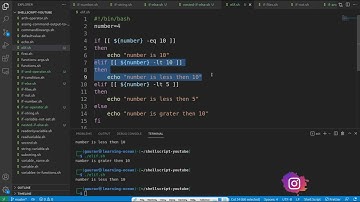 Shell Script tutorials - 35 - elif In Shellscript - elif Syntax In Shellscript - how to use elif