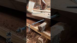 Teak Solid Wood Door –Durable Craftsmanship with Screw Reinforcement #viralvideo #ubwoodcraftstudio