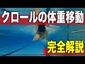 #1284 クロールの体重移動　完全解説
