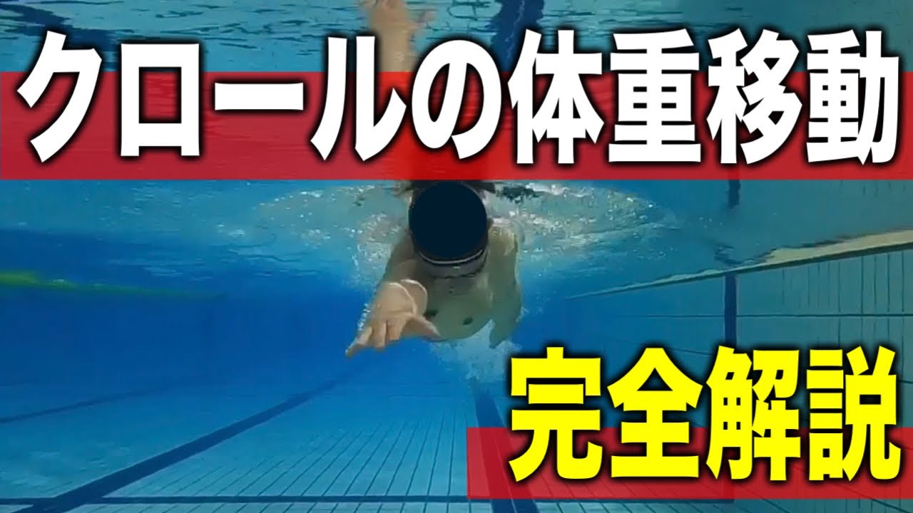 #1284 クロールの体重移動　完全解説
