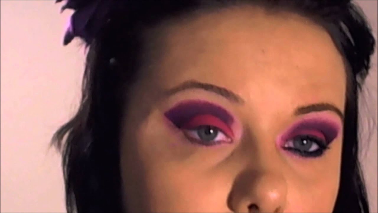 Sugarpill Pink and purple smokey eye