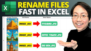 How Smart Excel Users Rename 100s of Files
