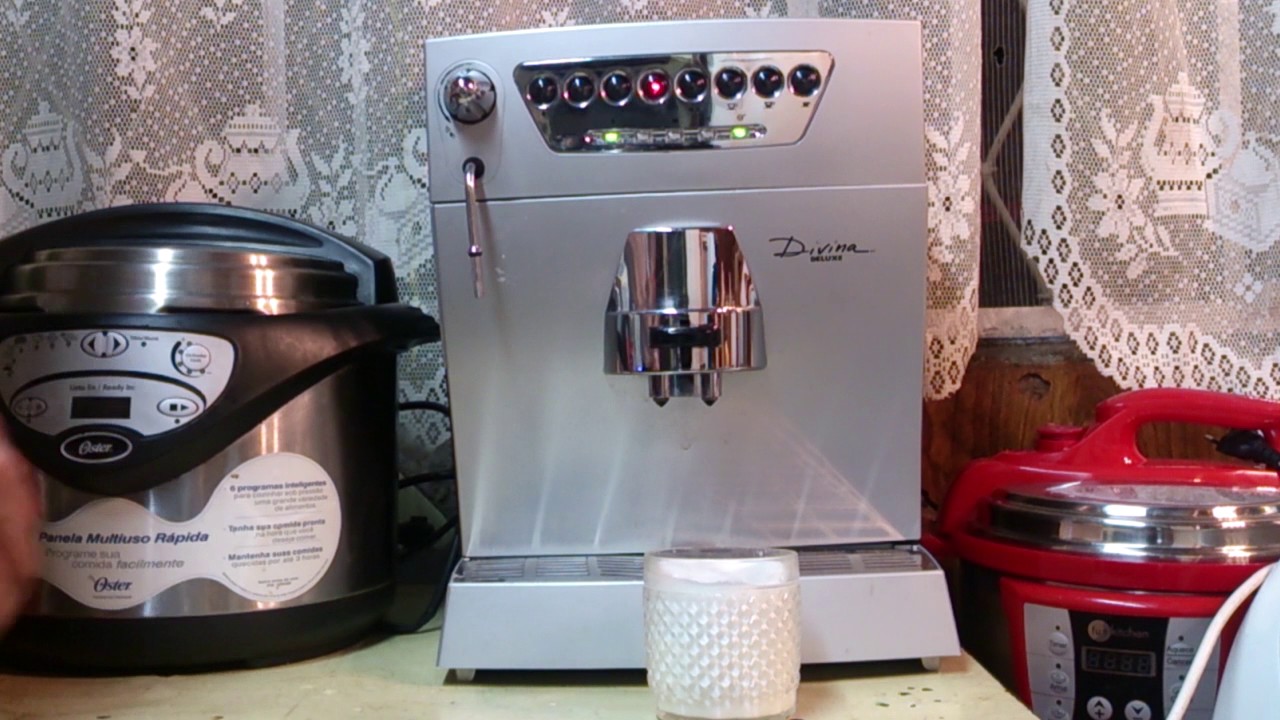 Cafeteira Expresso Electrolux Chefe Crema Silver Faz Capuccino Como Fazer Cappuccino Ariete Divina Deluxe Youtube