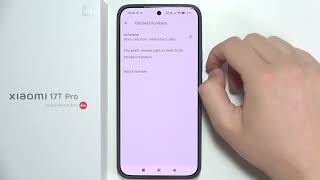 Xiaomi 17T/17T Pro: How to Block Calls from Unknown Numbers