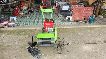 Máy Xới Đất Tự Hành 4 Chức Năng, Có Chế Độ Băm Cỏ