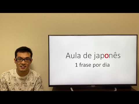 Aula de Japonês: Uma frase por dia! No.25 (Esta vez foi mais fácil para entender)