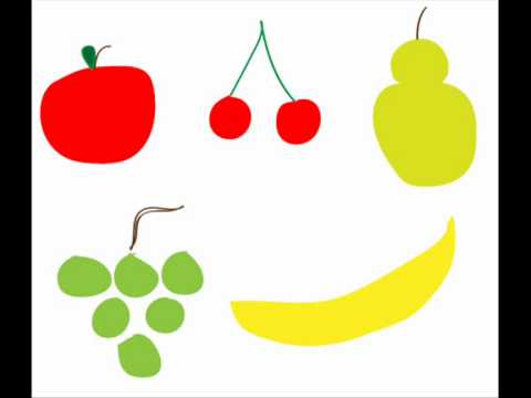 Видео: Как да нарисувате плодове