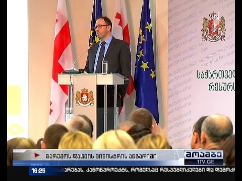 სამინისტროს საქმიანობის  ანგარიში წარადგინა გარემოს დაცვის მინისტრმა