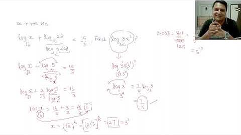 Logarithm|| Video 3|| Algebra|| CAT 2025|| Sandeep Garg Sir