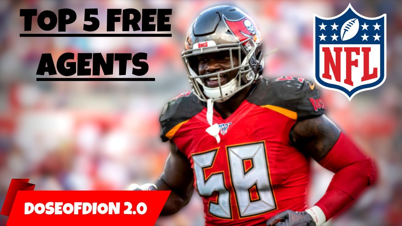 Top 5 NFL Free Agents For 2020! Best Edge Rusher In The NFL? NFL Talk