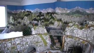 Marklin modelbaan osc overzicht baan na upgrade